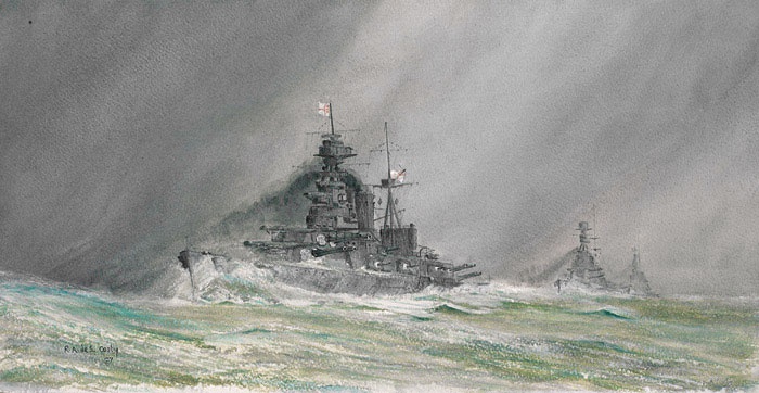 HMS HOOD, HMS RENOWN & HMS REPULSE: Storm Force 10 Imminent