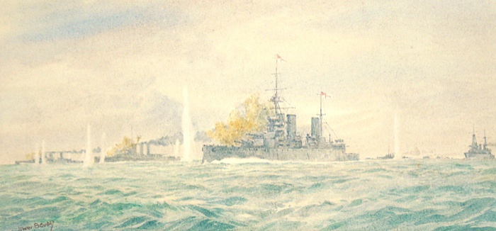 Battle cruisers in action: Dogger Bank January 1915